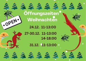 Öffnungszeiten Weihnachten ZooAustria