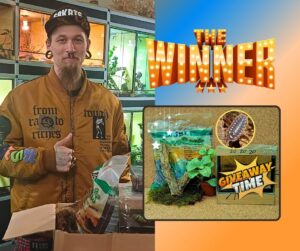 Gewinner unseres Weihnachtsgewinnspiel Terrarienset mit Zierasseln. ZooAustria-Ihr Profi für Terraristik 